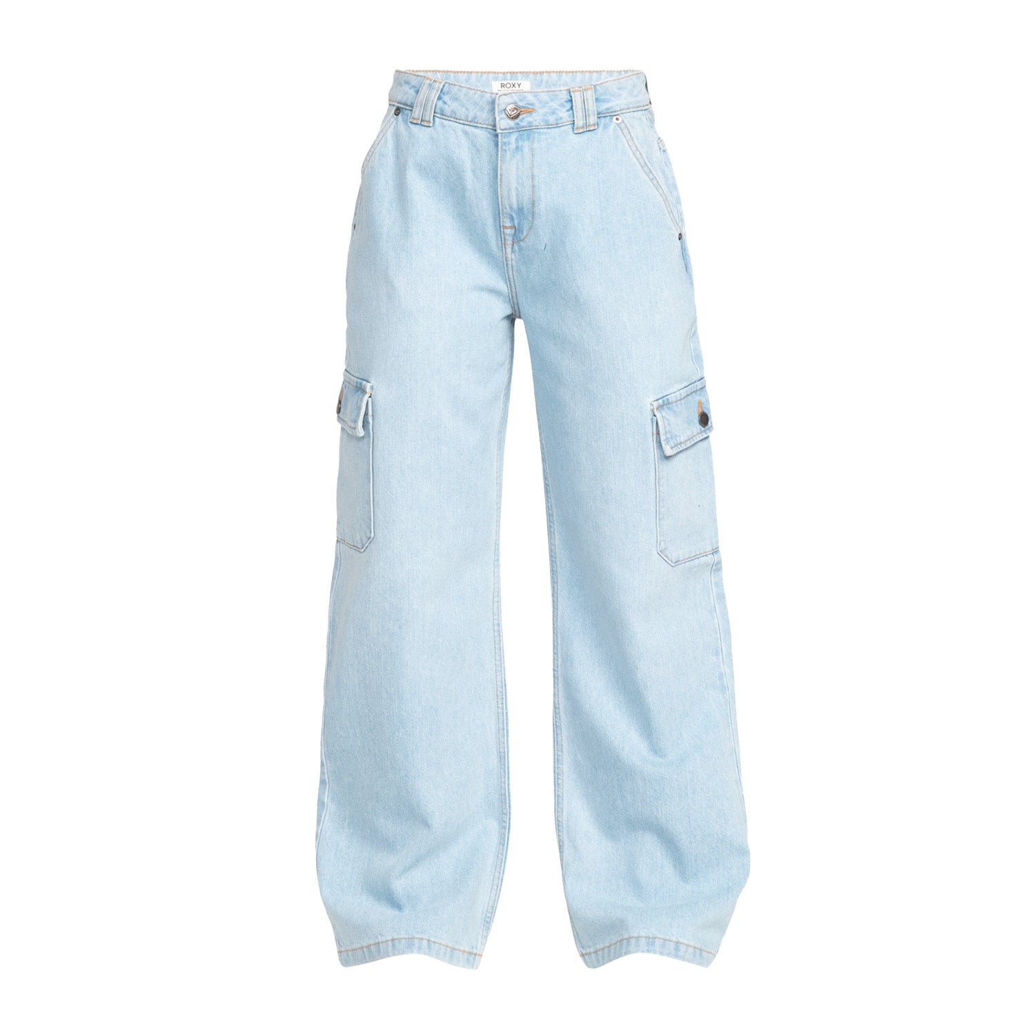 Roxy | Jean Cargo Modern Vibe Mid - Light Blue