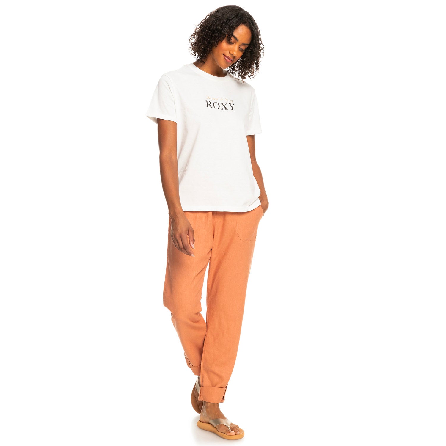 Roxy | Tee Shirt Noon Ocean - Snow White