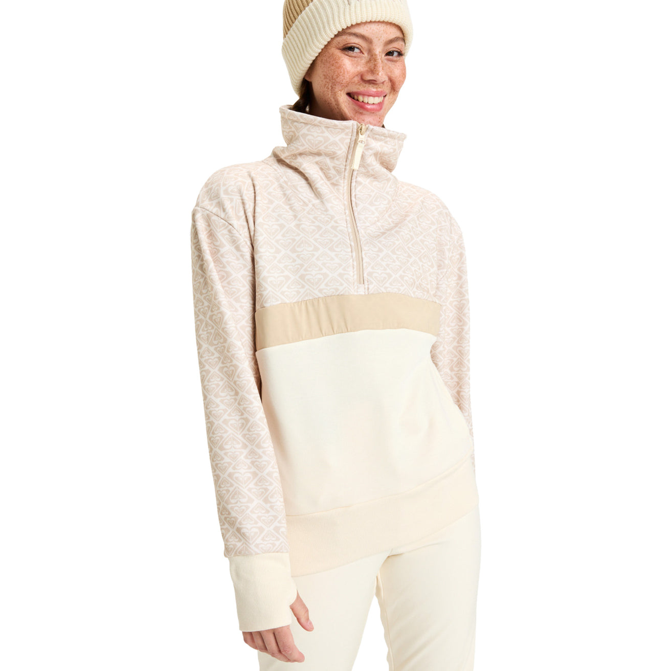 Roxy | Sweat demi-zip Sweeping Peak