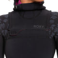 Roxy | Swell Series 5/4 chest-zip hooded wetsuit