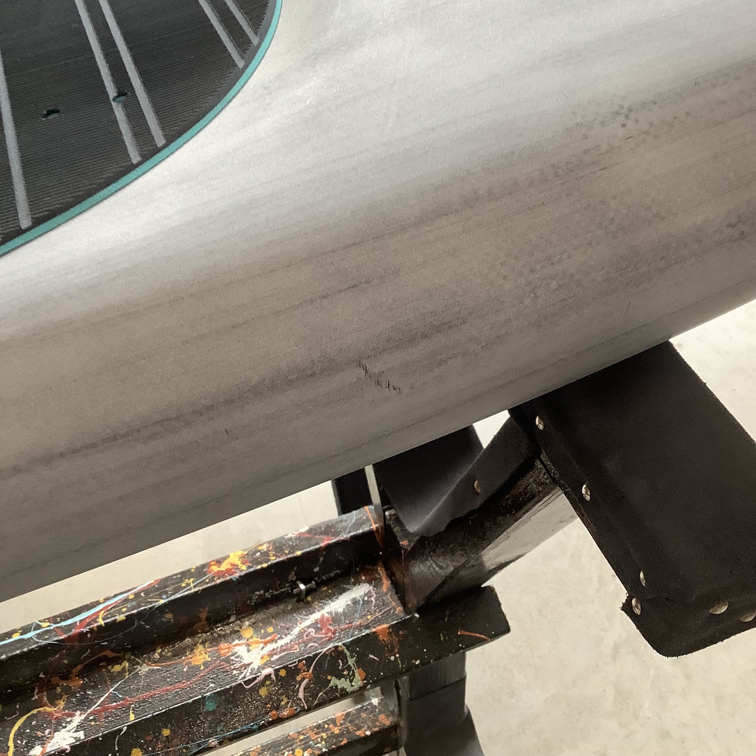 Wing Foil Board Cruzader Point LW FSP Pro - 6'9 Grey Second Rate 14213