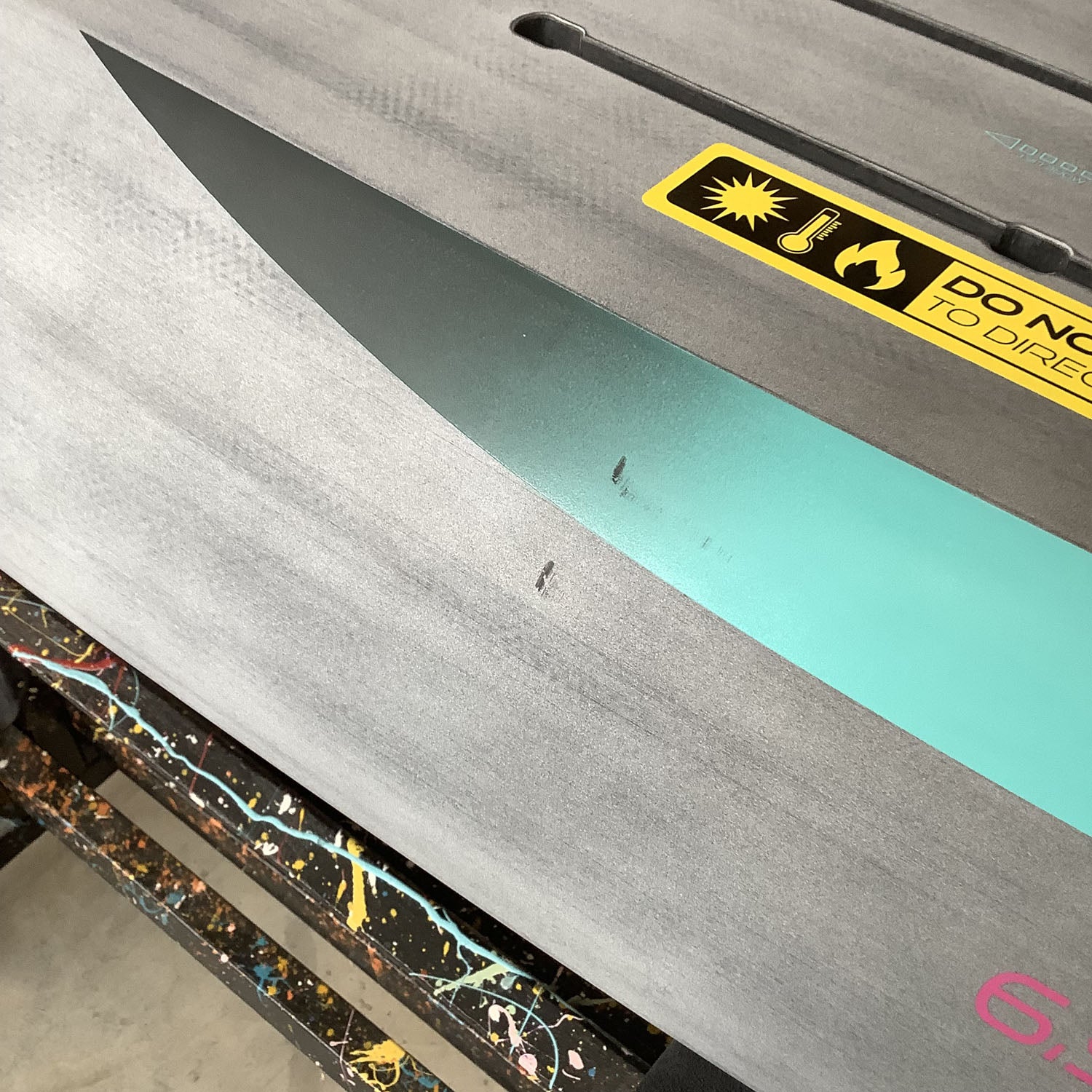 Wing Foil Board Cruzader Point LW FSP Pro - 6'9 Grey Second Rate 14213
