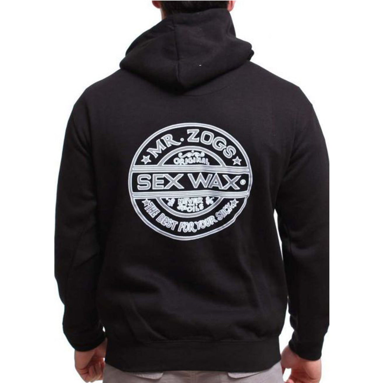 Sex Wax | Emb Pinstripe Pullover Black