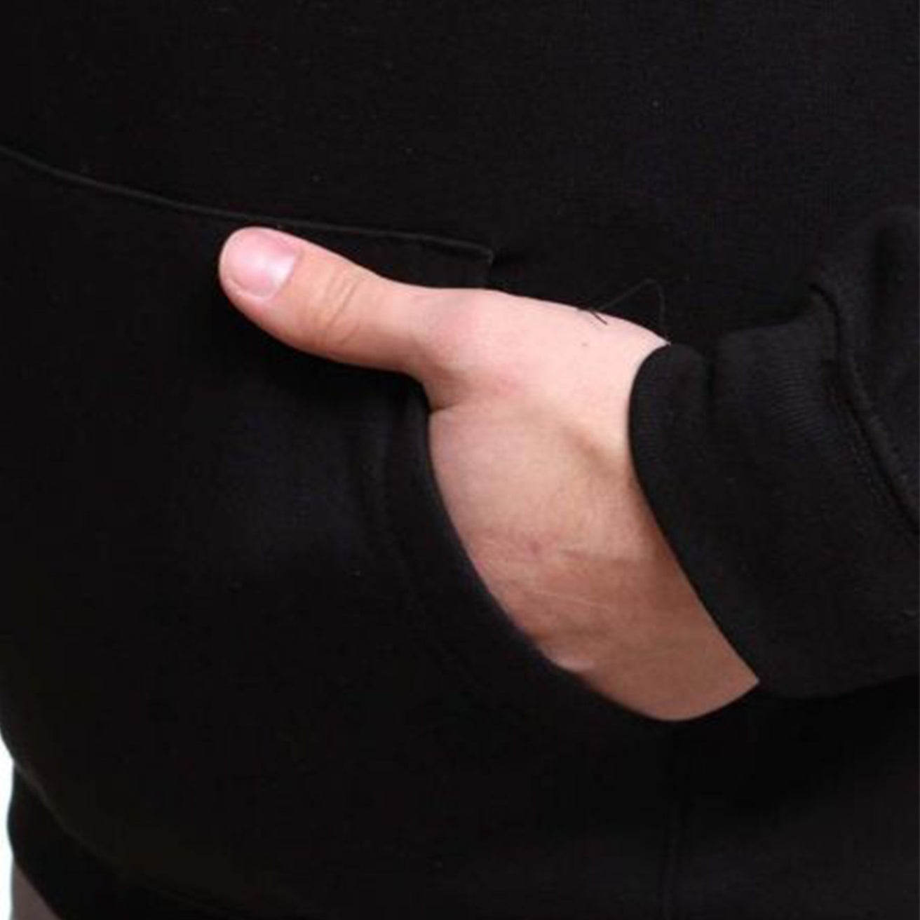 Sex Wax | Emb Pinstripe Pullover Black