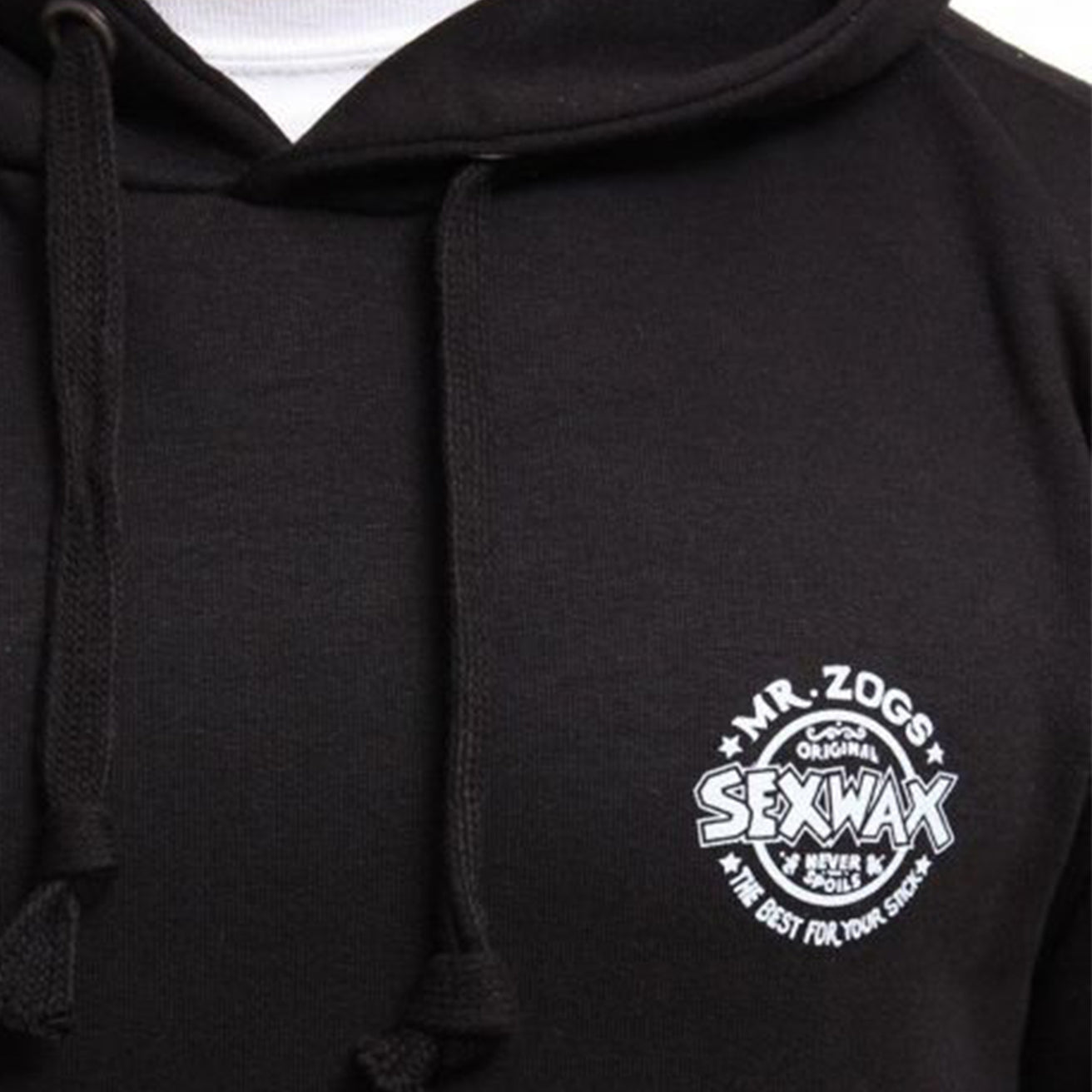 Sex Wax | Emb Pinstripe Pullover Black