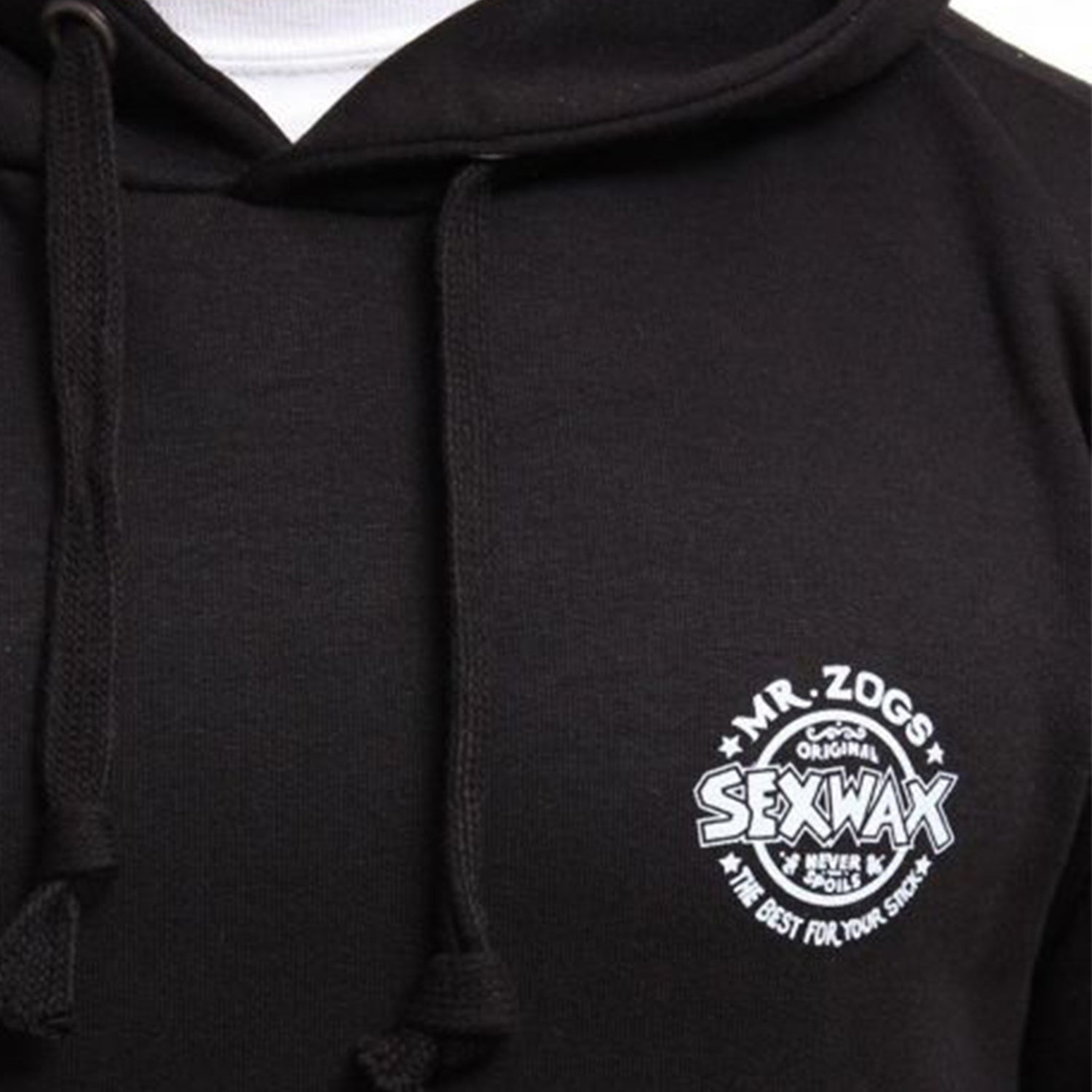 Sex Wax | Emb Pinstripe Pullover Black