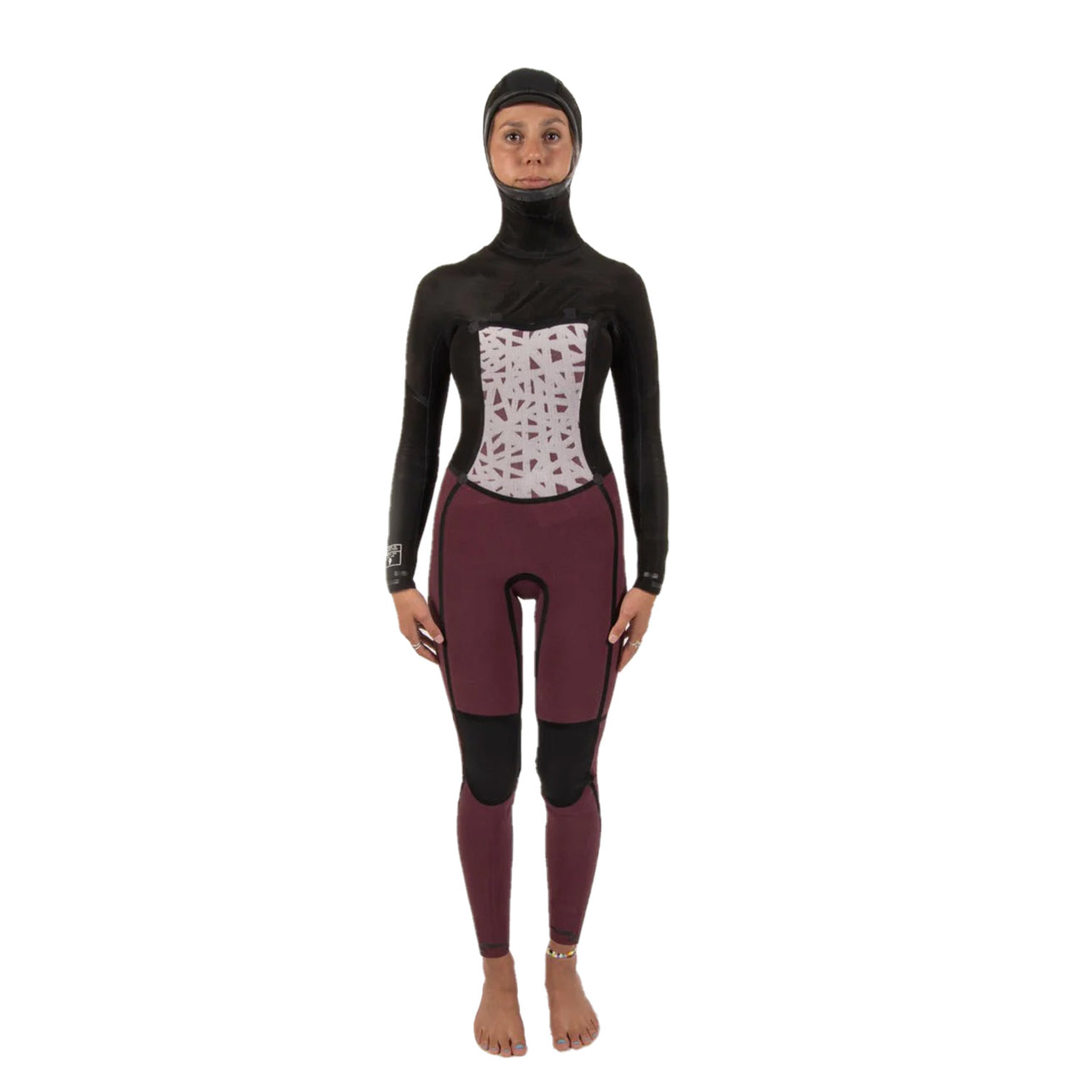 Sisstrevolution | Women Fullsuit 7 Seas 5/4 Hooded Chest Zip