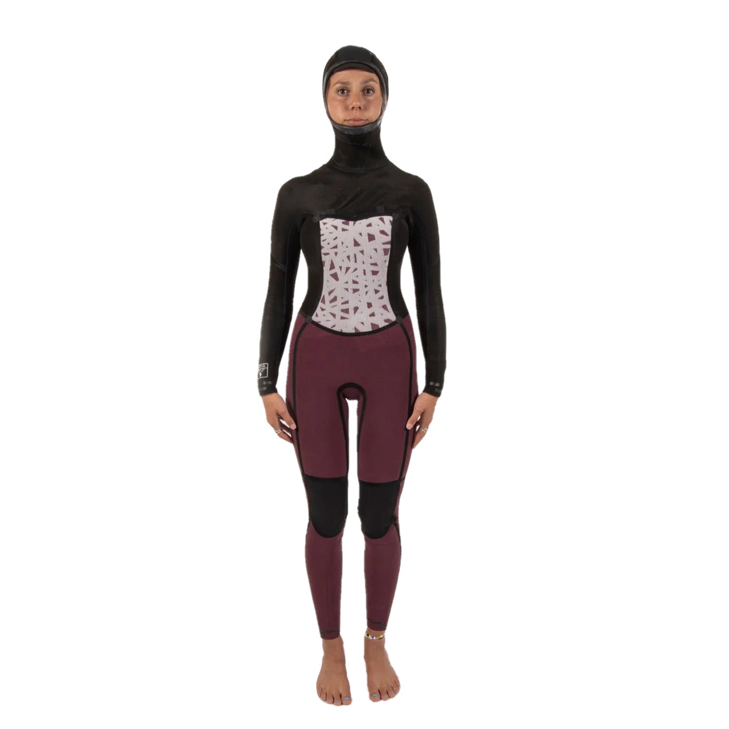 Sisstrevolution | Women Fullsuit 7 Seas 5/4 Hooded Chest Zip