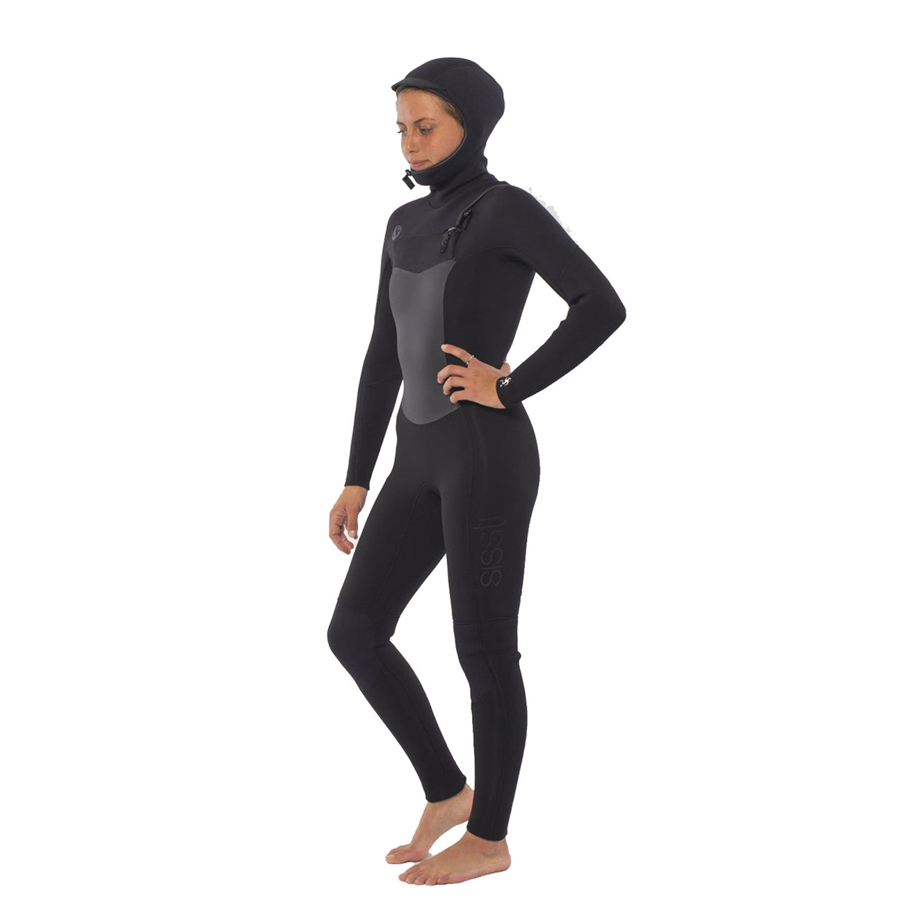 Sisstrevolution | Women Fullsuit 7 Seas 5/4 Hooded Chest Zip