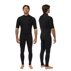 Vissla | Men High Seas Front Zip Short Sleeves Shorty - 2/2mm
