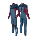 Vissla | 7 Seas Boys Full Back Zip 3/2 Wetsuit - Light Slate