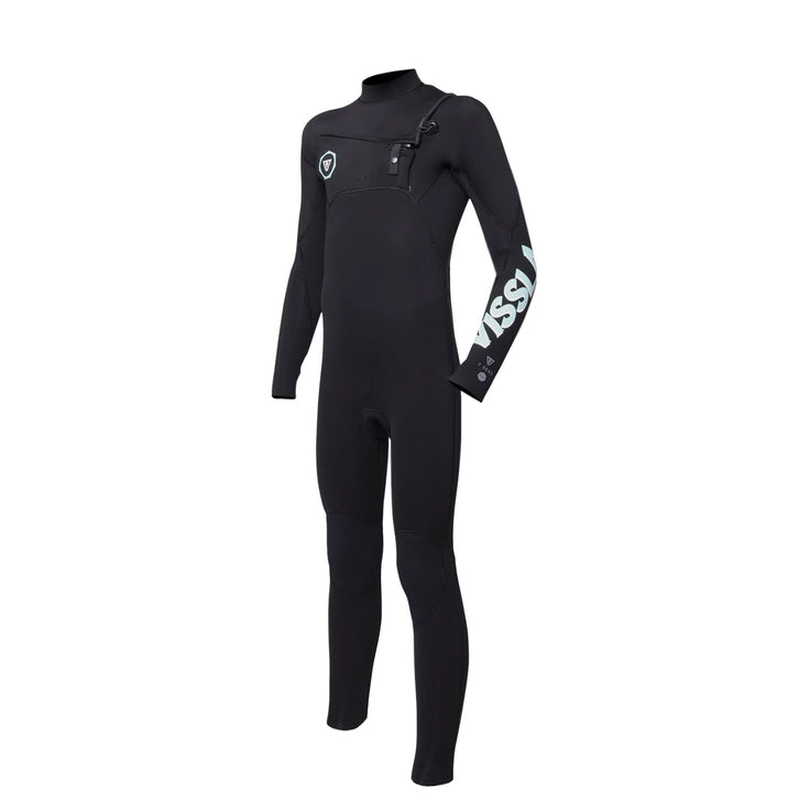 Vissla | Fullsuit 7 Seas Boys Chest Zip 4/3 - Black