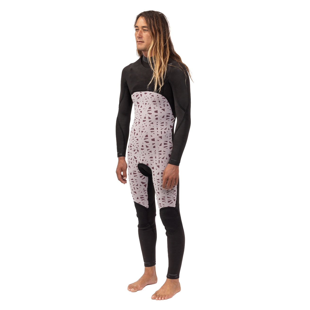 Vissla | Men Fullsuit 7 Seas 3/2 Chest Zip - Dark Slate