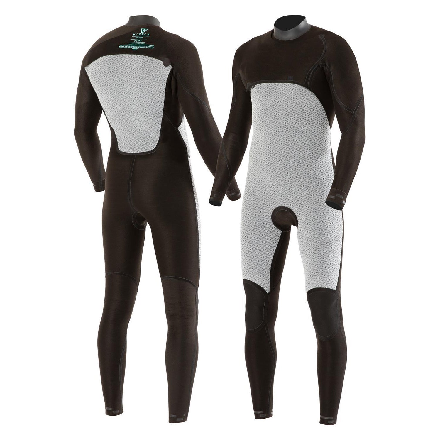 Vissla | Men Fullsuit Seven Seas 5/4 Chest Zip