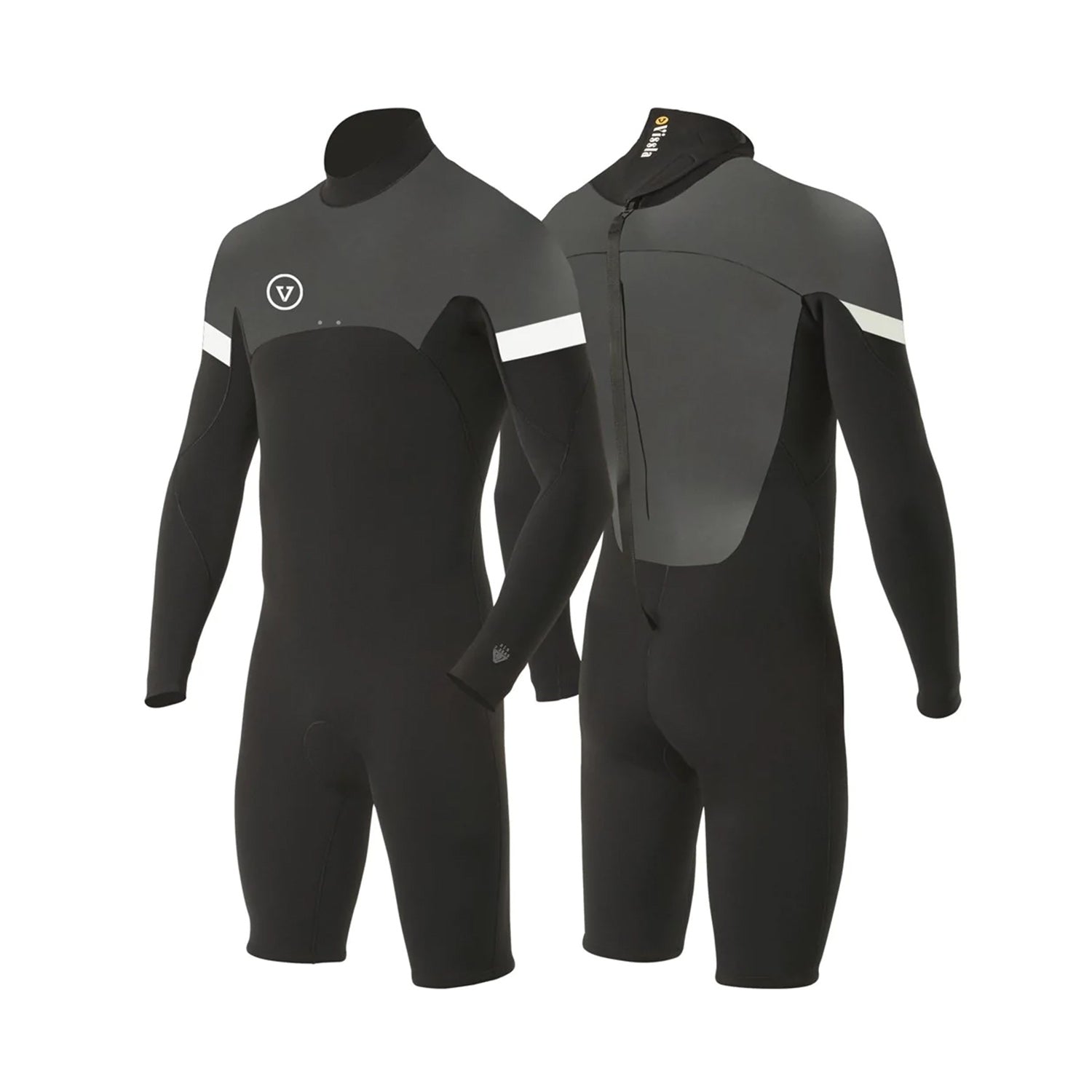 Vissla | Shorty 7 Seas Raditude 2/2 Long Sleeve Spring Back Zip