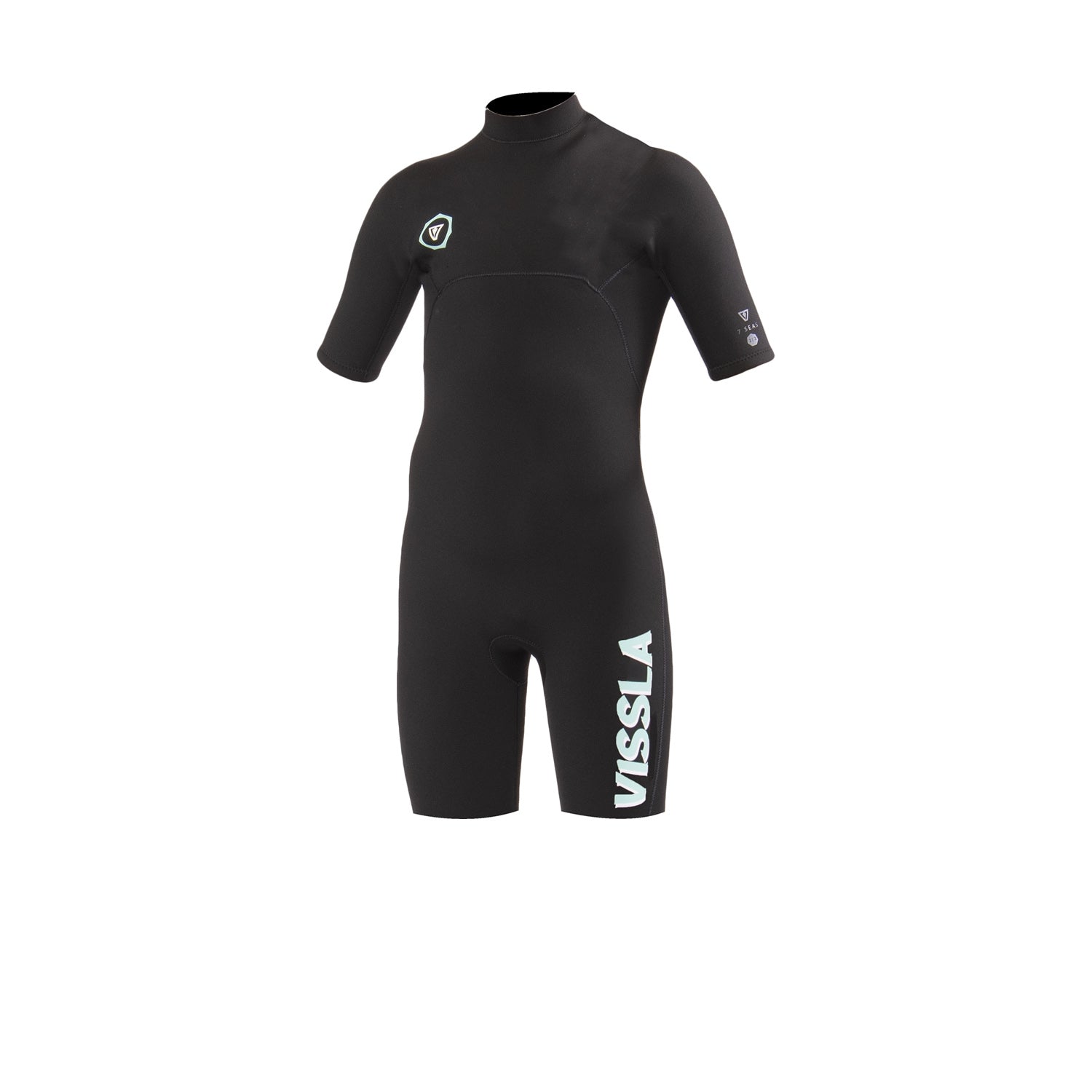 Vissla | Shorty Boys 2-2 Flat Lock - Black