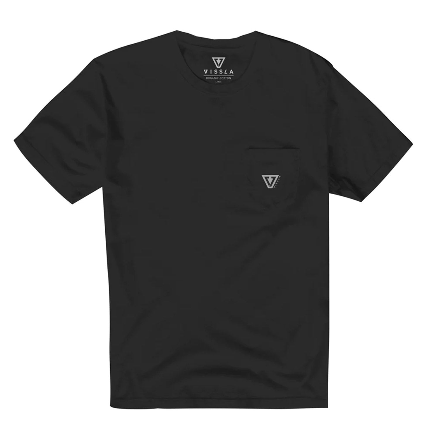 Vissla | Tee Shirt Established Premium Pkt - Black