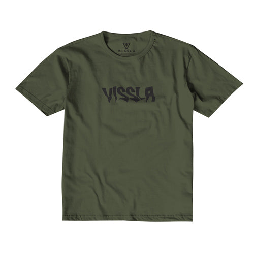Vissla | Warbirds Boys Tee Shirt - Army