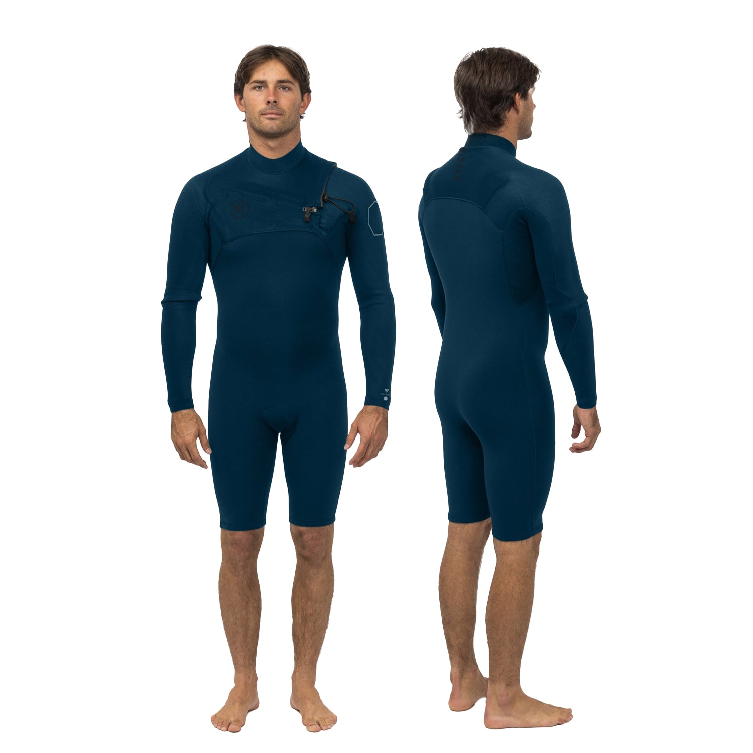 Vissla | Shorty à Manches Longues Homme High Seas II Chest Zip - 2/2mm