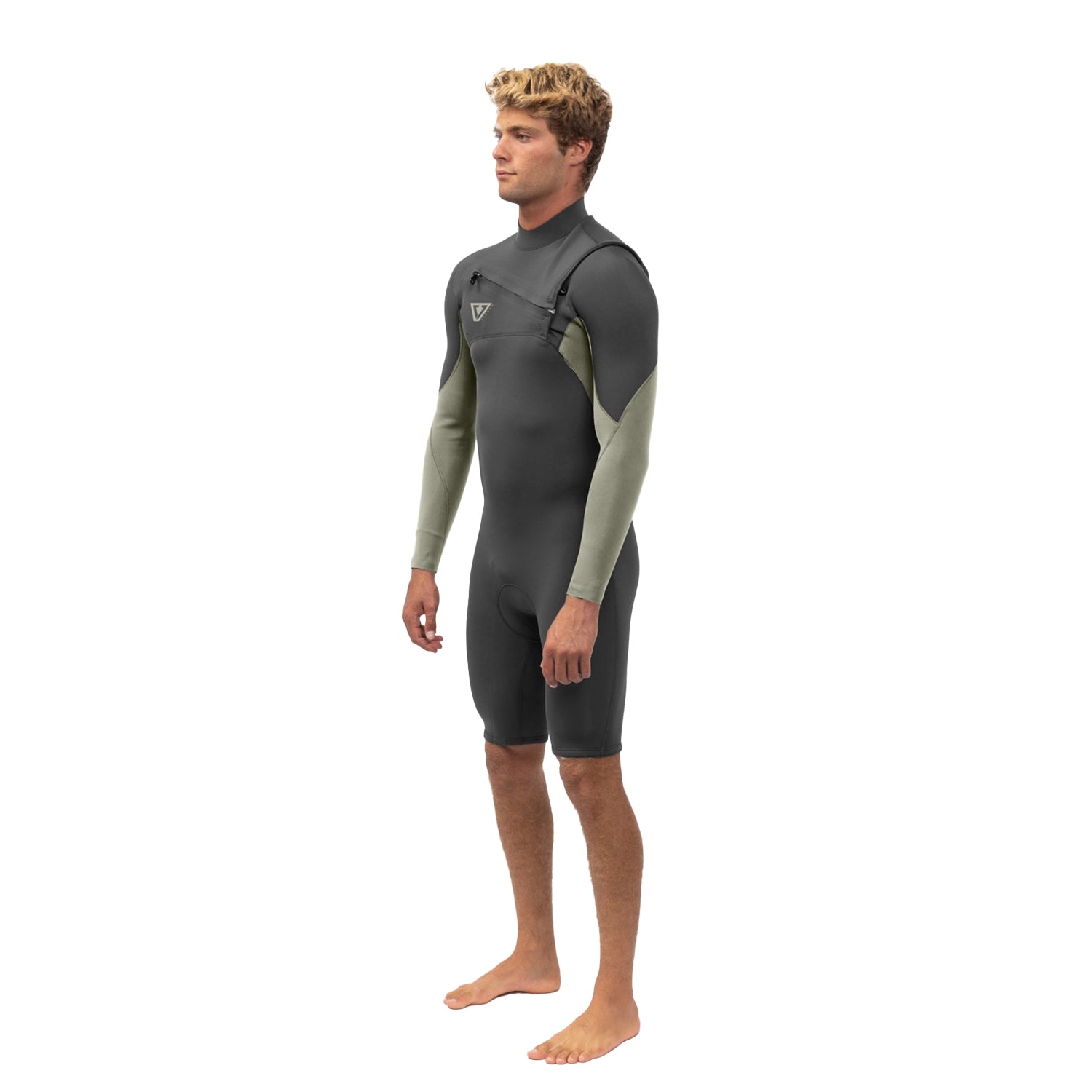 Vissla | Men Natural Seas Front Zip Long Sleeves Shorty - 2/2mm
