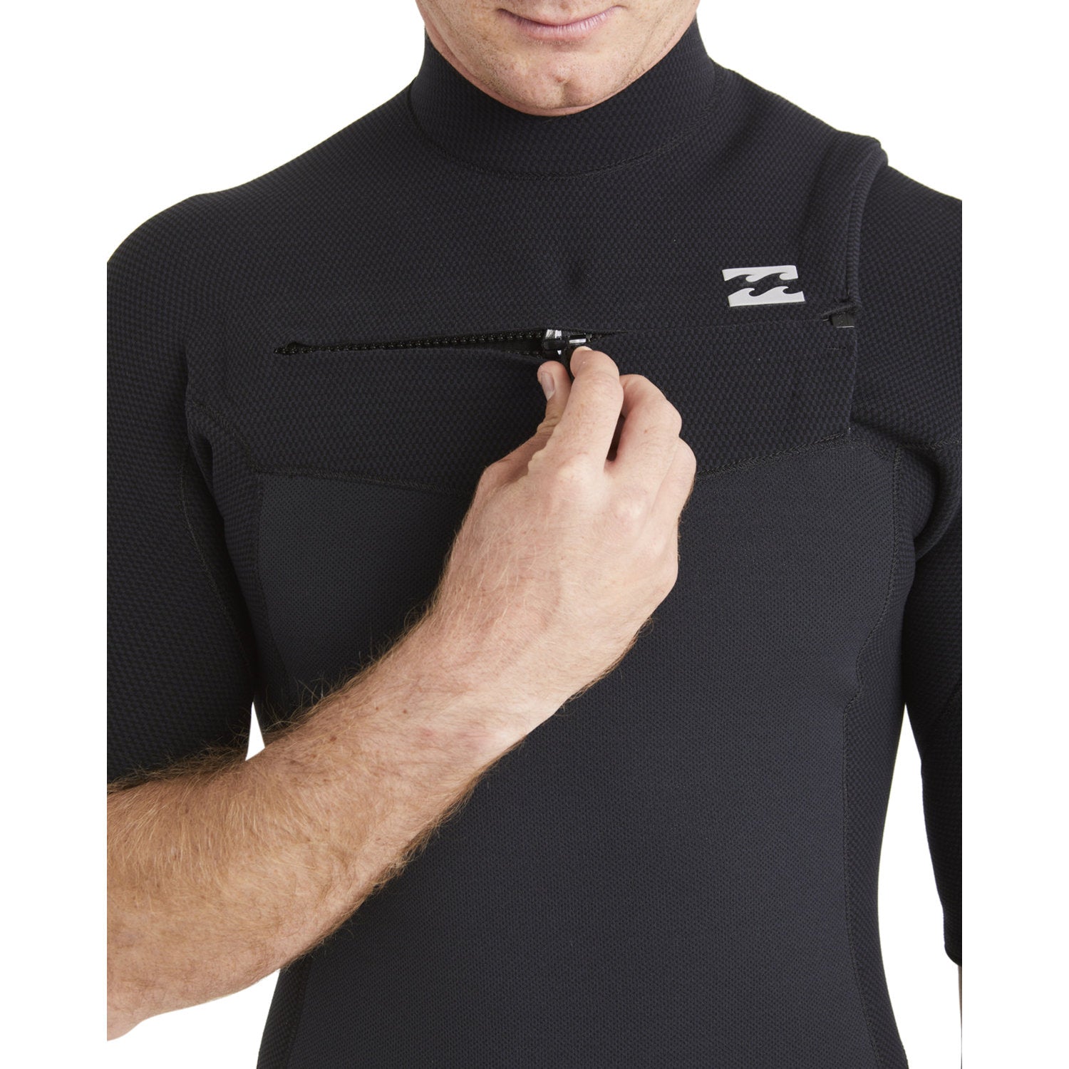 Billabong | Shorty à Manches Courtes Homme Revo Natural Chest Zip - 2/2mm