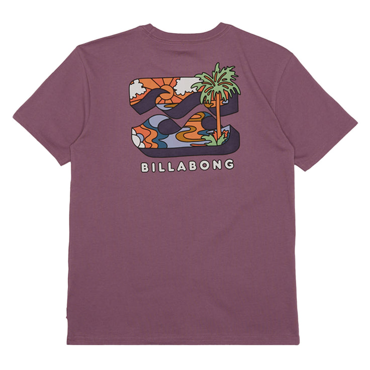 Billabong | Tee Shirt Garçon Bbtv - Plum