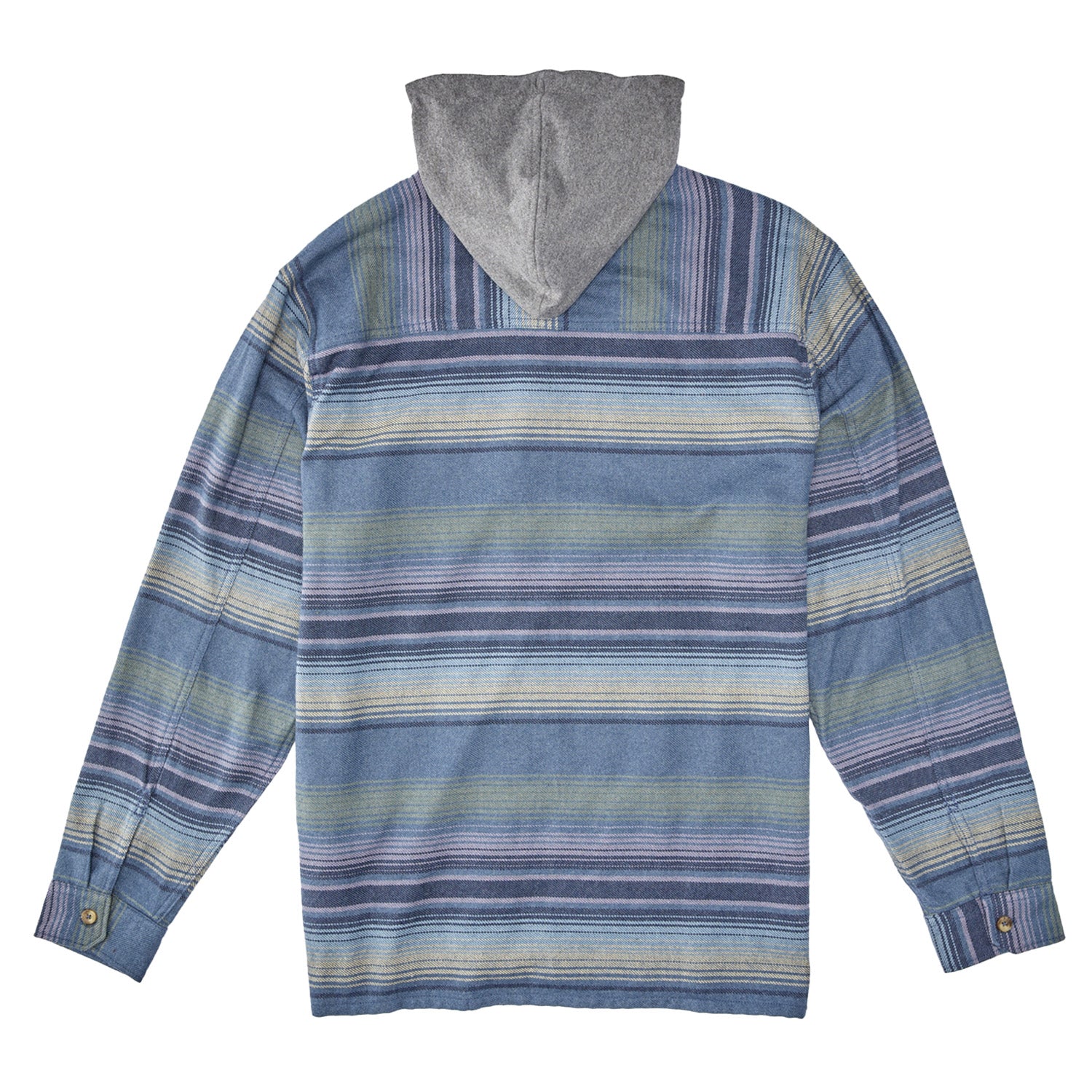 Billabong | Boy'S Baja Flannel Hooded Shirt - North Sea