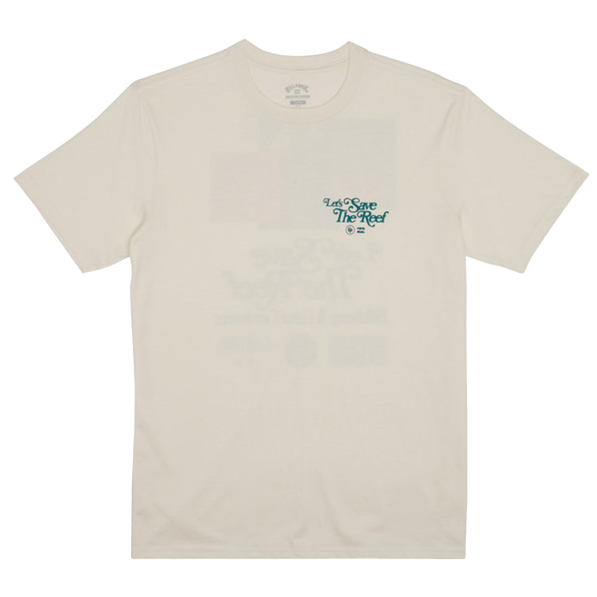 Billabong | Tee Shirt Cg Lets Save The Reef – Off White