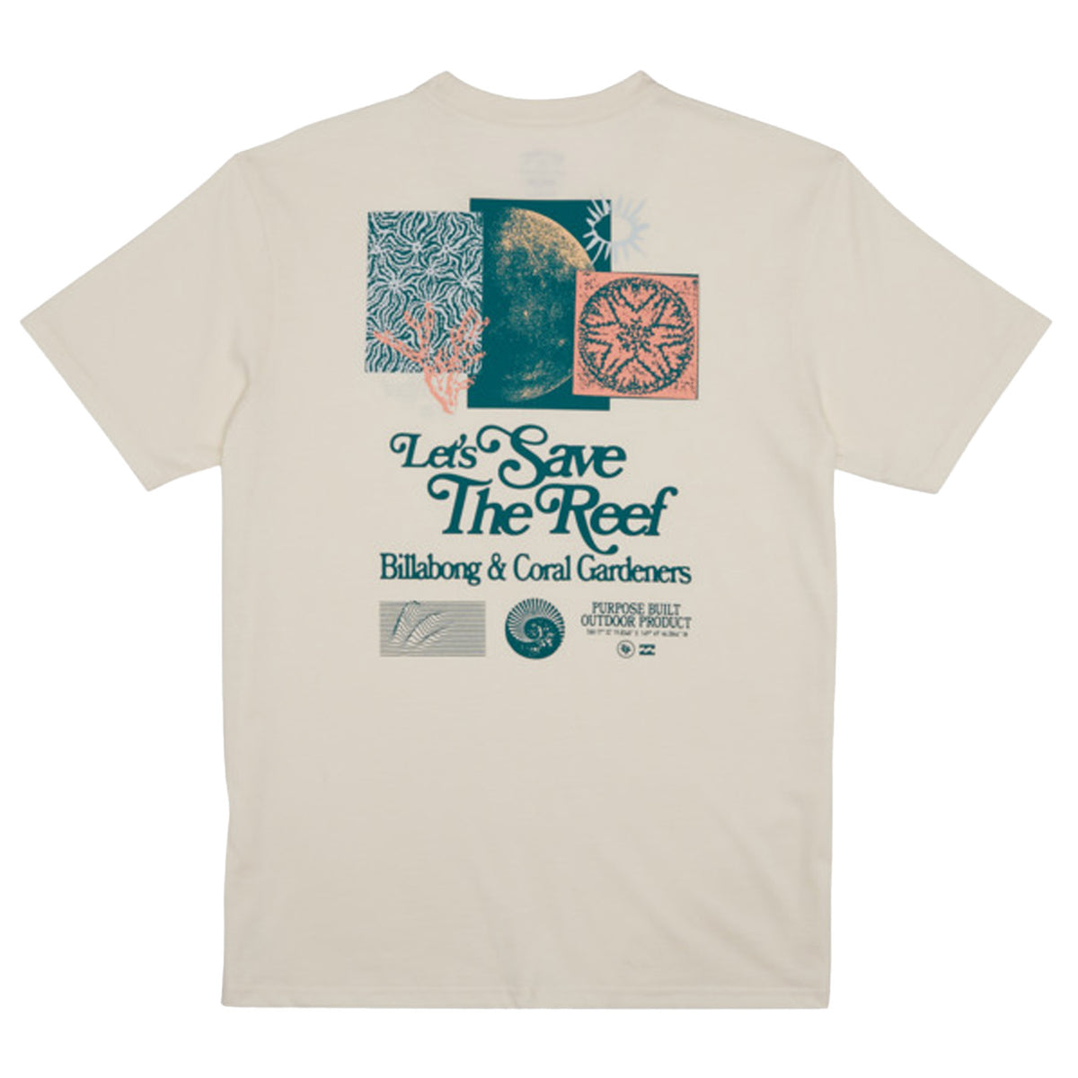 Billabong | Tee Shirt Cg Lets Save The Reef – Off White