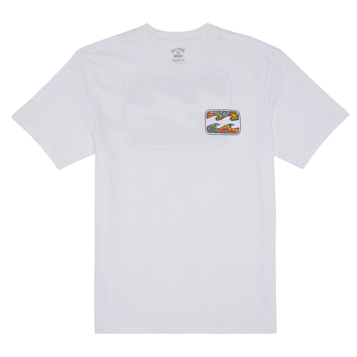 Billabong | Tee Shirt Garçon Crayon Wave - White