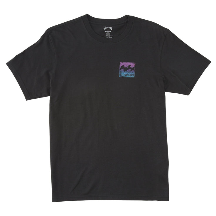Billabong | Crayon Wave Tee Shirt - Washed Black