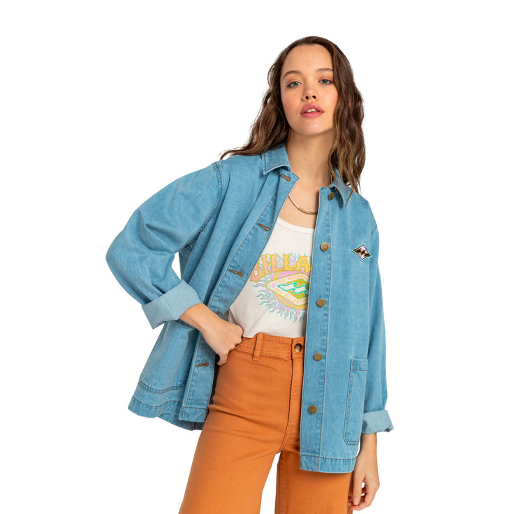 Billabong | Endless Night Denim Jacket - Soft Indigo