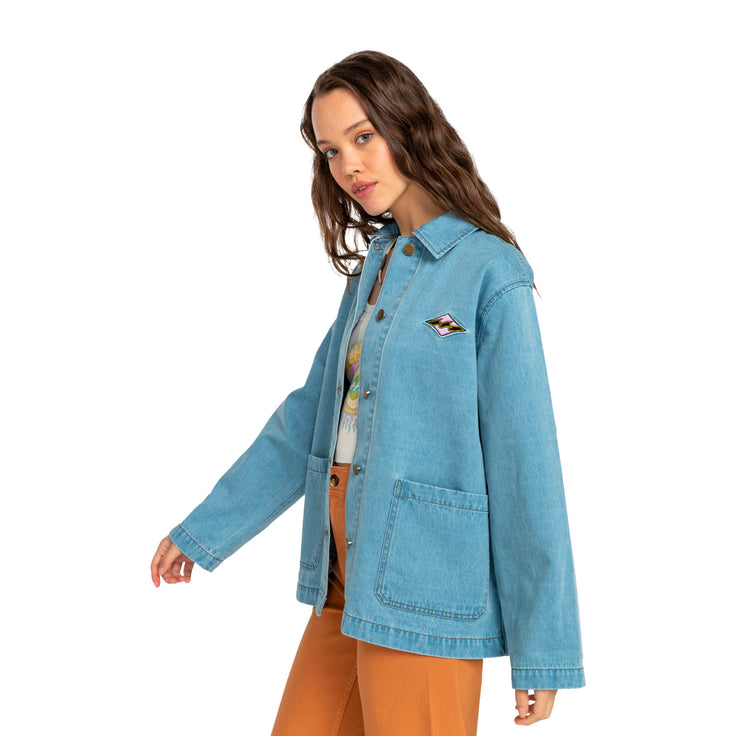 Billabong | Endless Night Denim Jacket - Soft Indigo