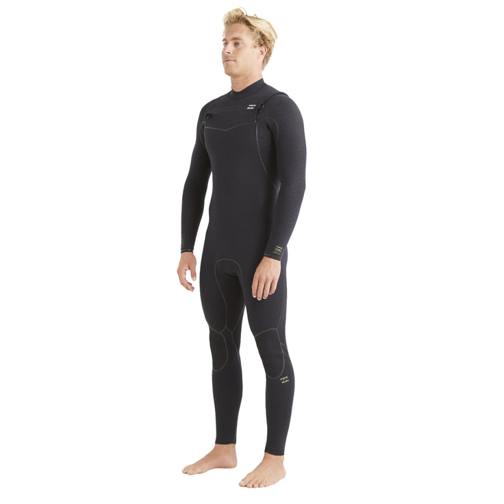 Billabong | Fullsuit Men Natural Furnace 5/4 Chest Zip - Black