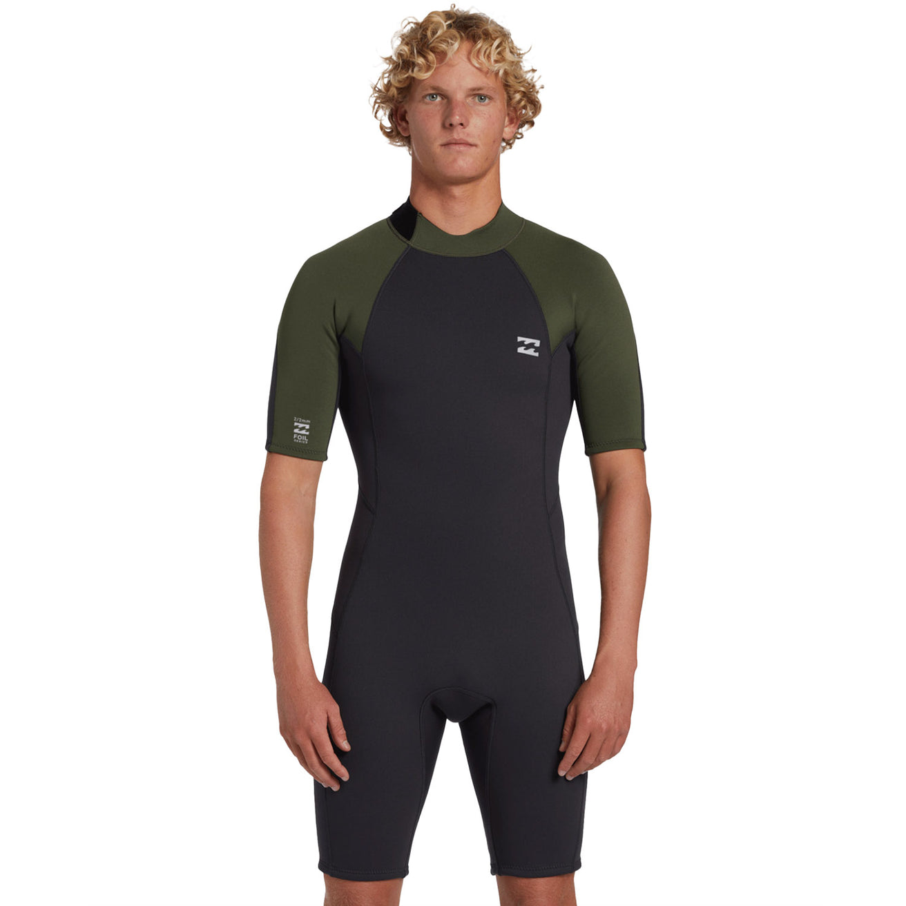 Billabong | Men Springsuit Foil 2/2 Back Zip - Moss