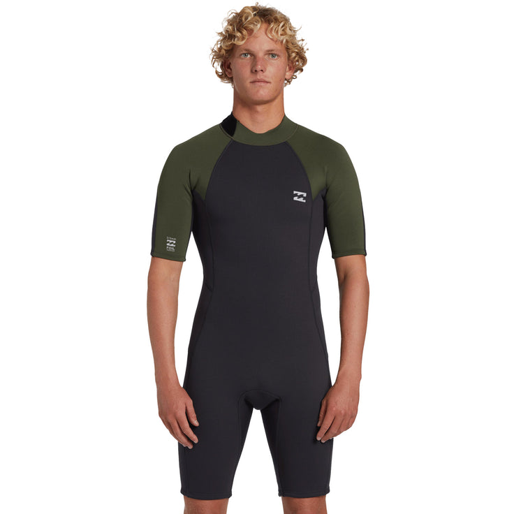 Billabong | Men Springsuit Foil 2/2 Back Zip - Moss