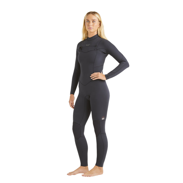 Billabong | Women Fullsuit Salty Dayz 4/3 Chest Zip - Black