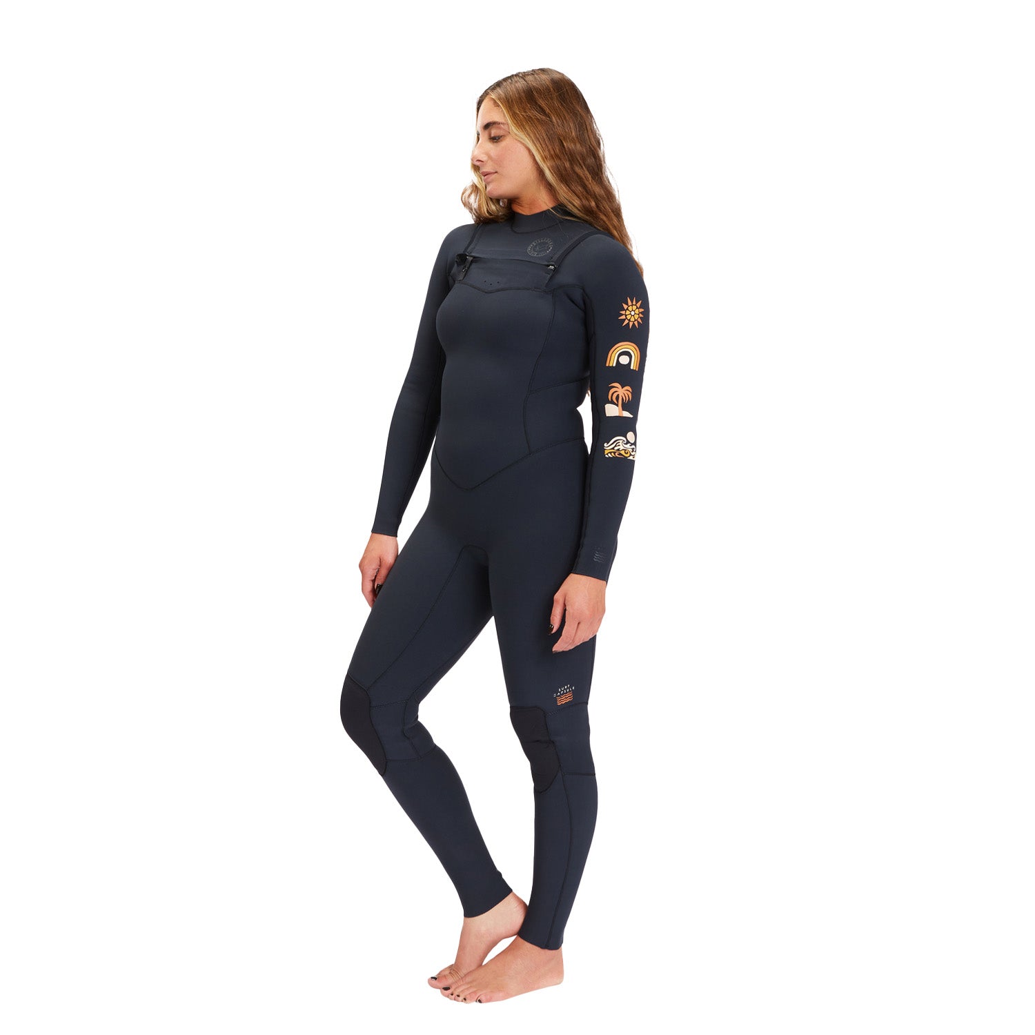 Billabong | Women Fullsuit Salty Dayz Natural 5/4 Chest Zip - Black Tide