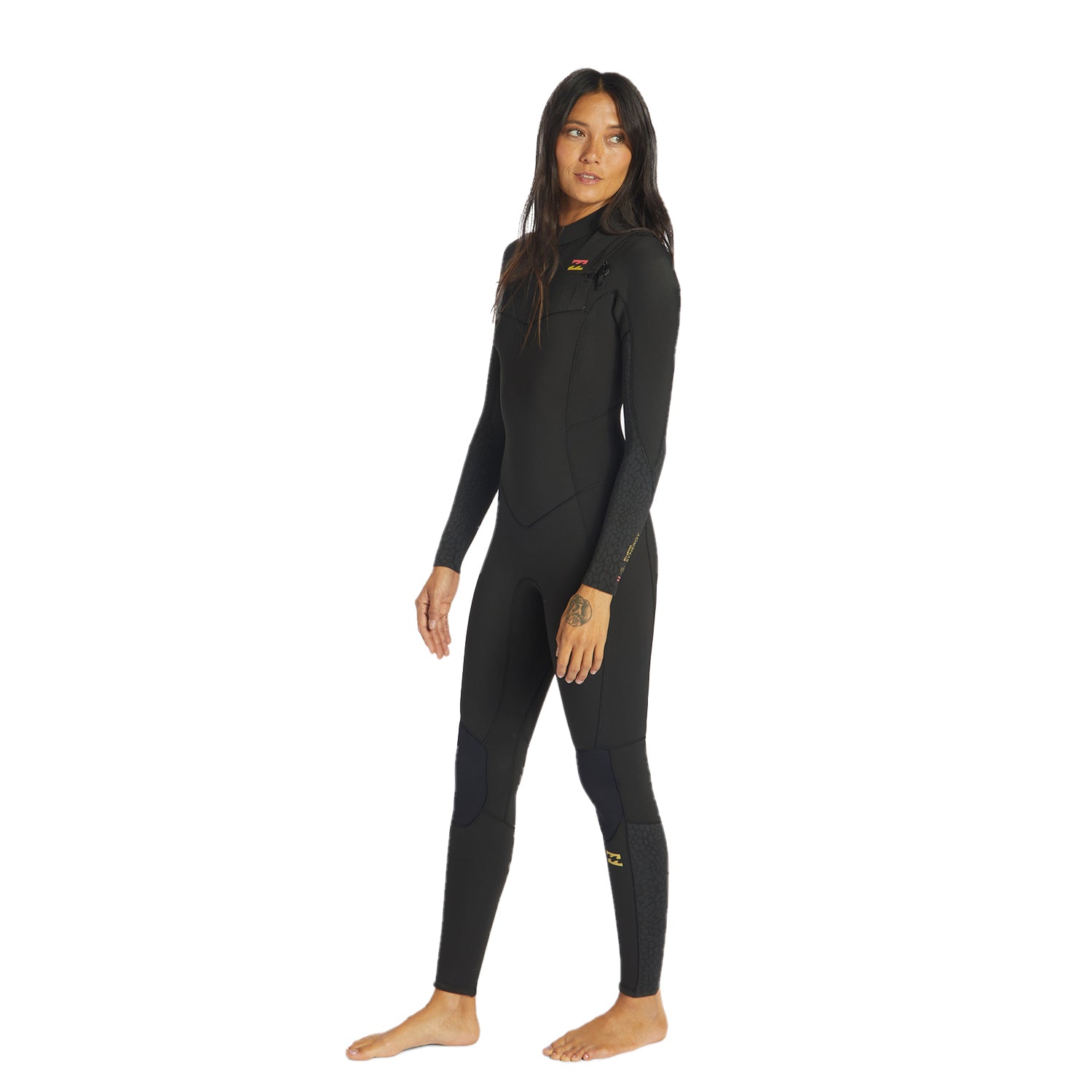 Billabong | Women Fullsuit Synergy 3/2 Chest Zip - Wild Black