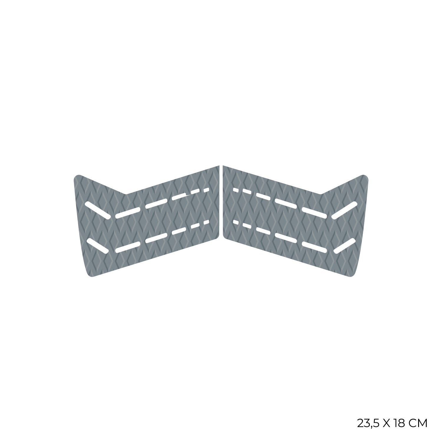 Center Part Pad Sup FSP Pro 2020 - Gris