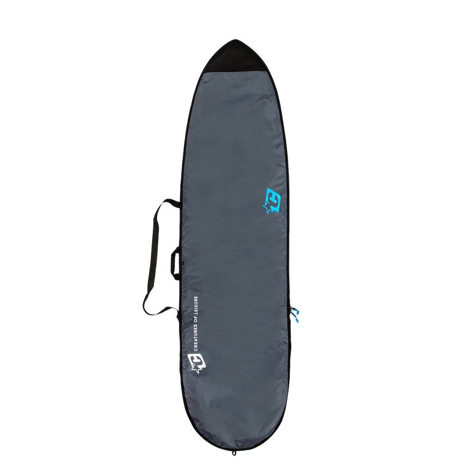 Creatures Of Leisure | Lite Longboard Charcoal Cyan