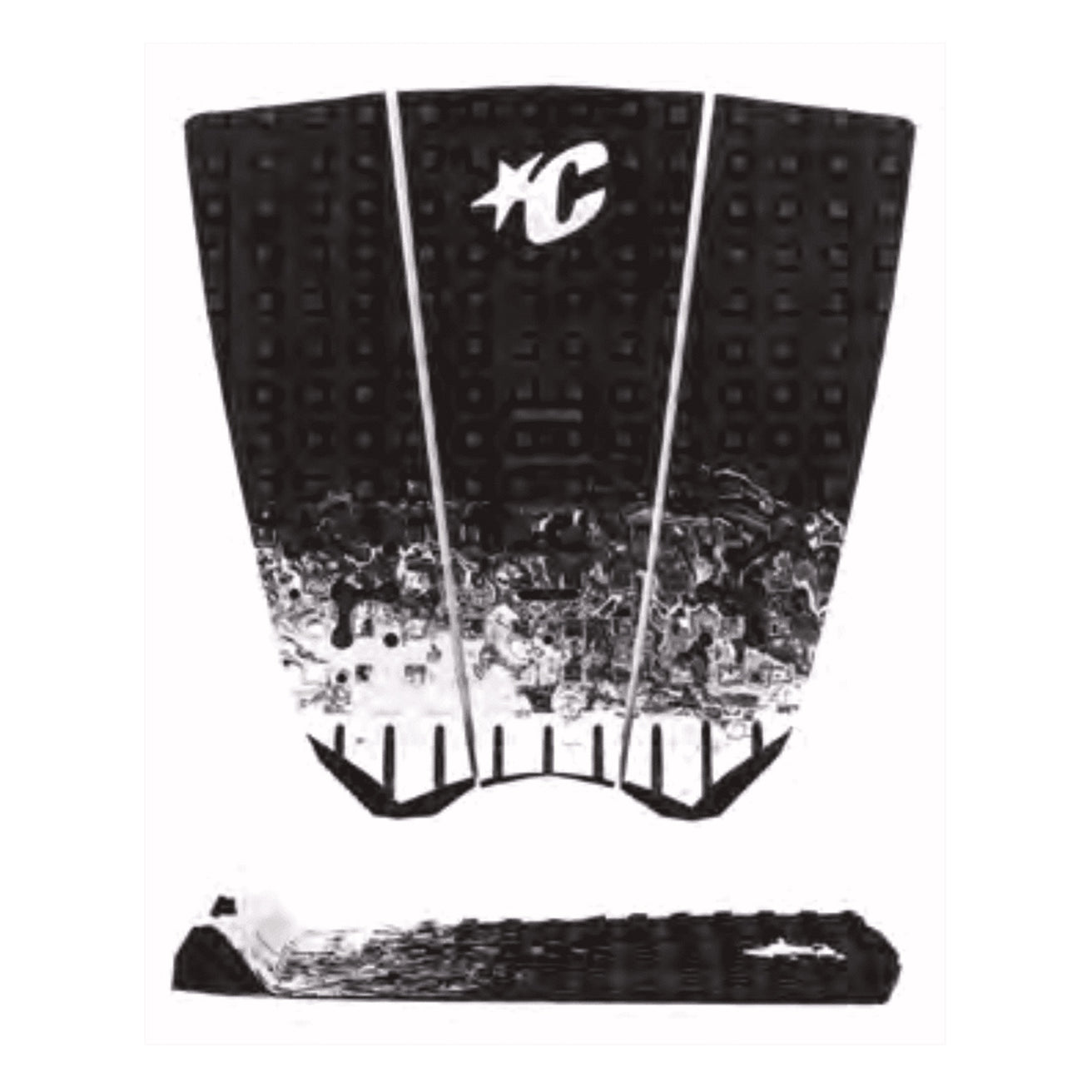 Creatures | Tail Pad Mick Fanning Loc-Lite Ecopure - Black Fade White