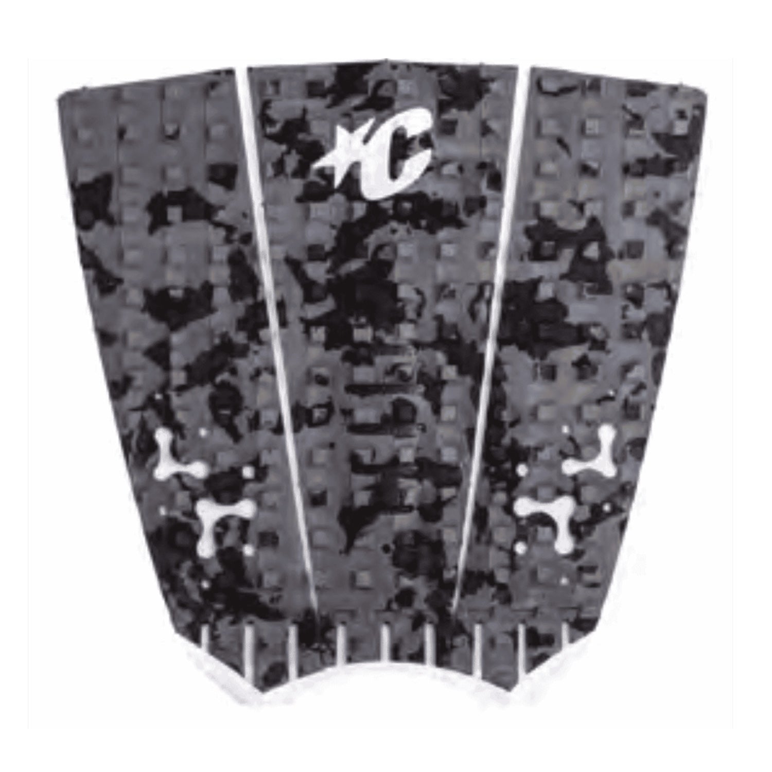 Creatures | Mick Fanning Loc-Lite Ecopure Tail Pad - Carbon Camo Platinium