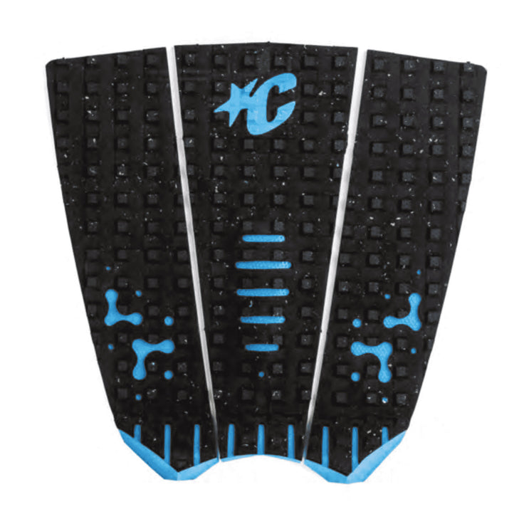 Creatures | Mick Fanning Loc-Lite Ecopure Tail Pad - Carbon Cyan