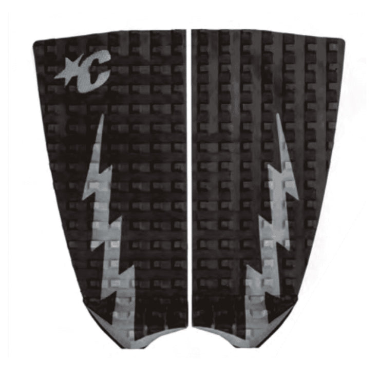 Creatures | Mick Fanning Performance Twin Ecopure Tail Pad - Black Carbon Eco