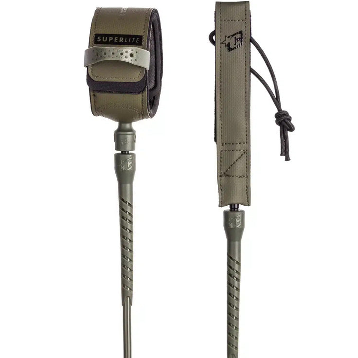 Creatures | Superlite Longboard Ankle 9' Leash - Military