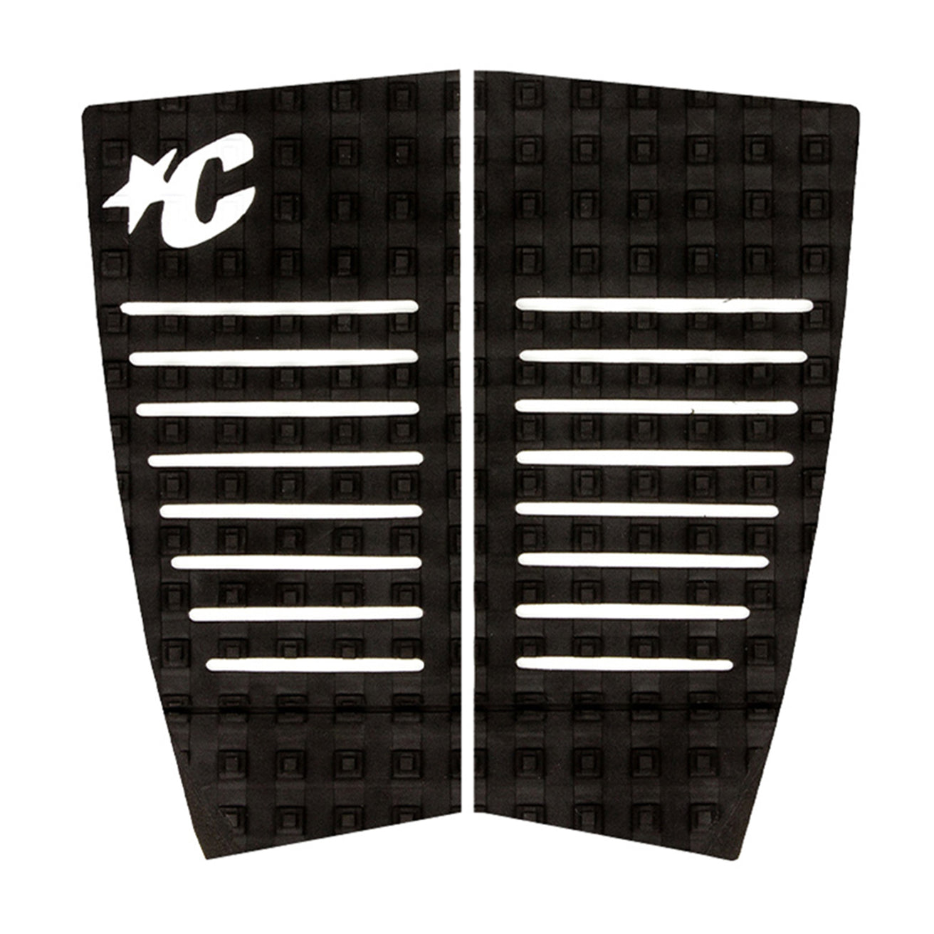 Creatures | Tail Pad Icon Wide Fish - Black