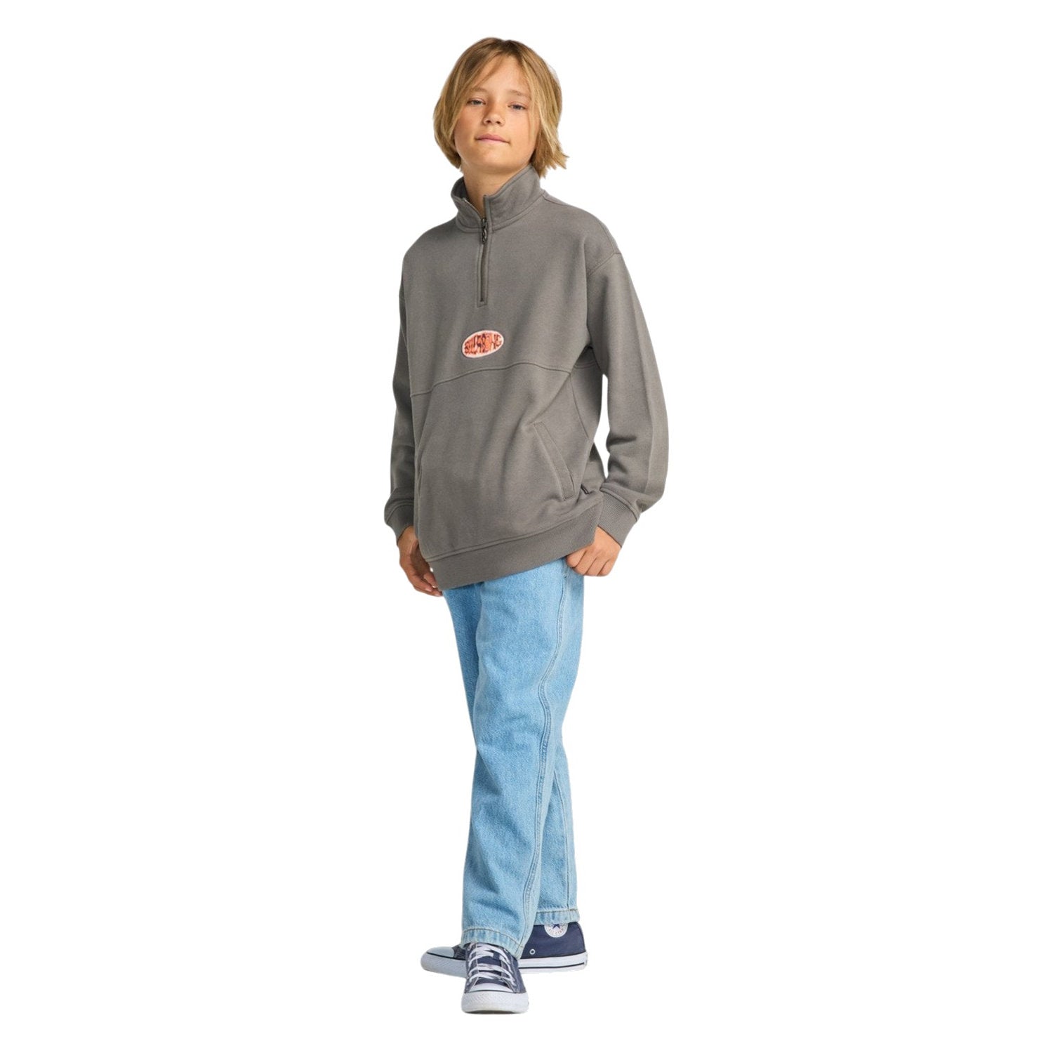 Billabong | Boys Burleigh Half Zipped Sweatshirt