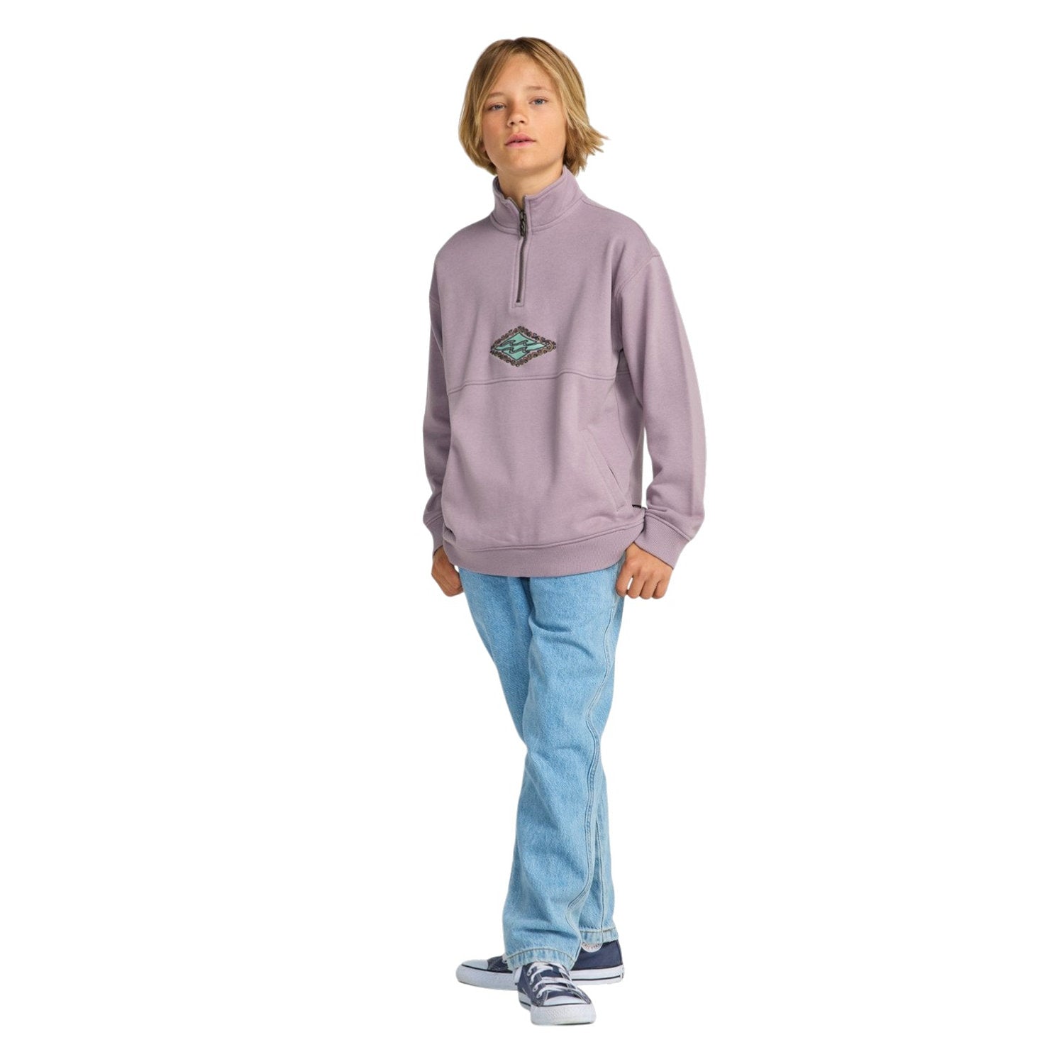 Billabong | Boys Burleigh Half Zipped Sweatshirt
