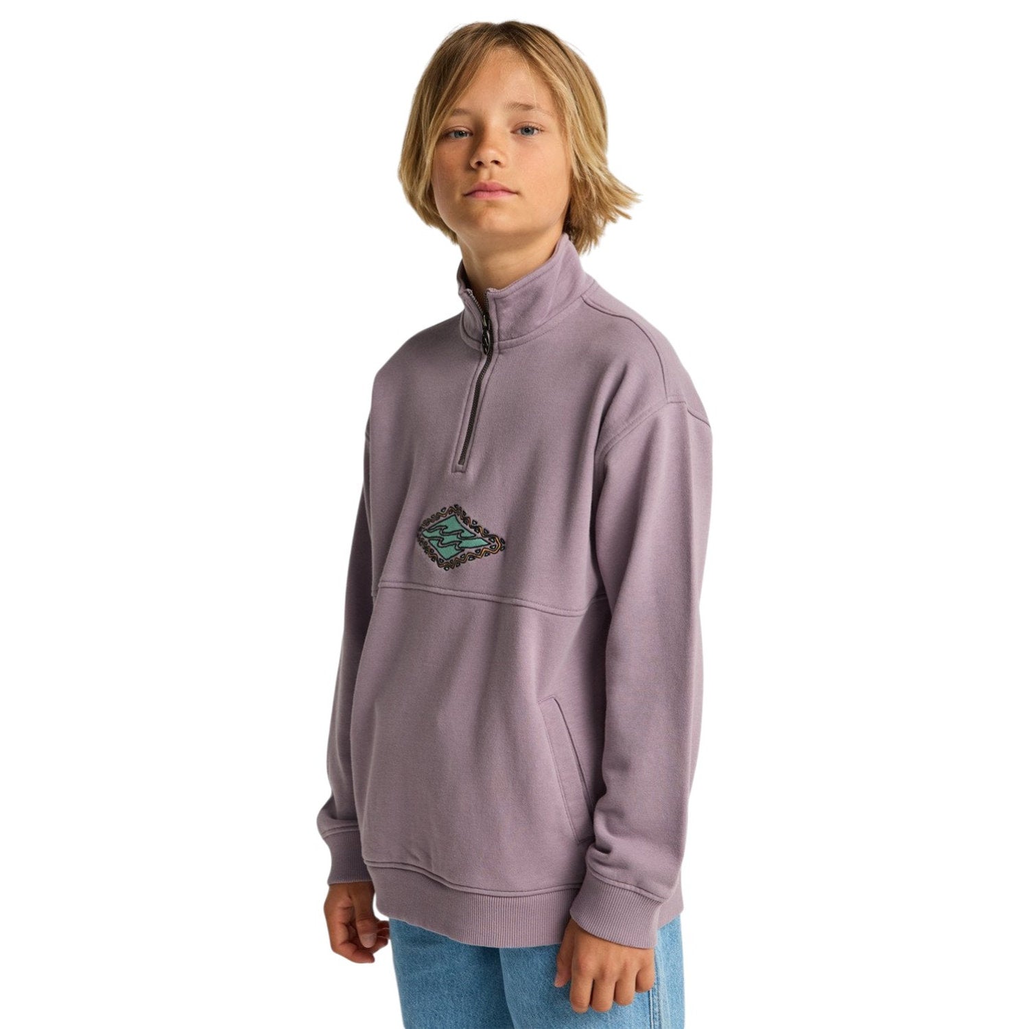 Billabong | Boys Burleigh Half Zipped Sweatshirt